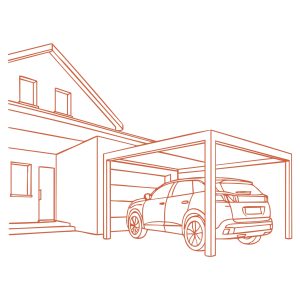 carport aluminium garage protection voiture rennes