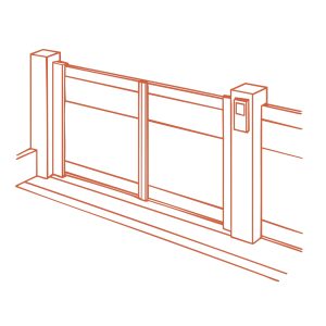 portail coulissant aluminium motorise rennes