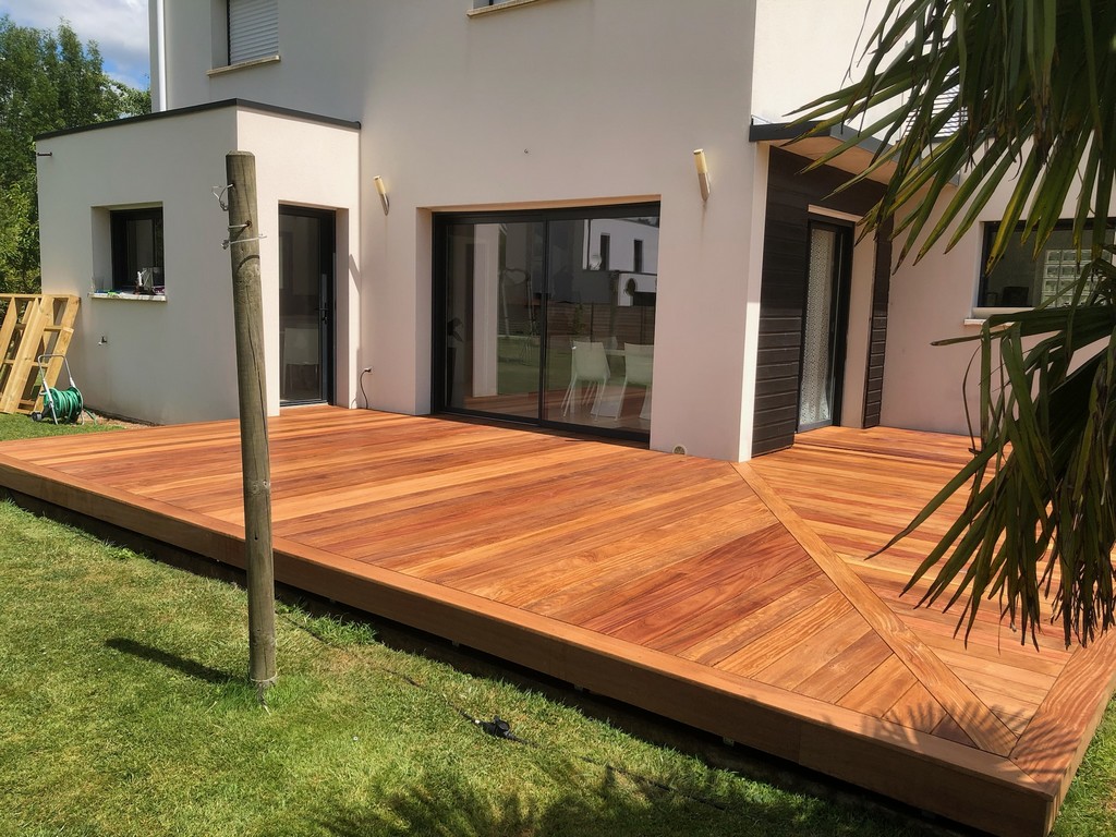 Terrasse en bois européen