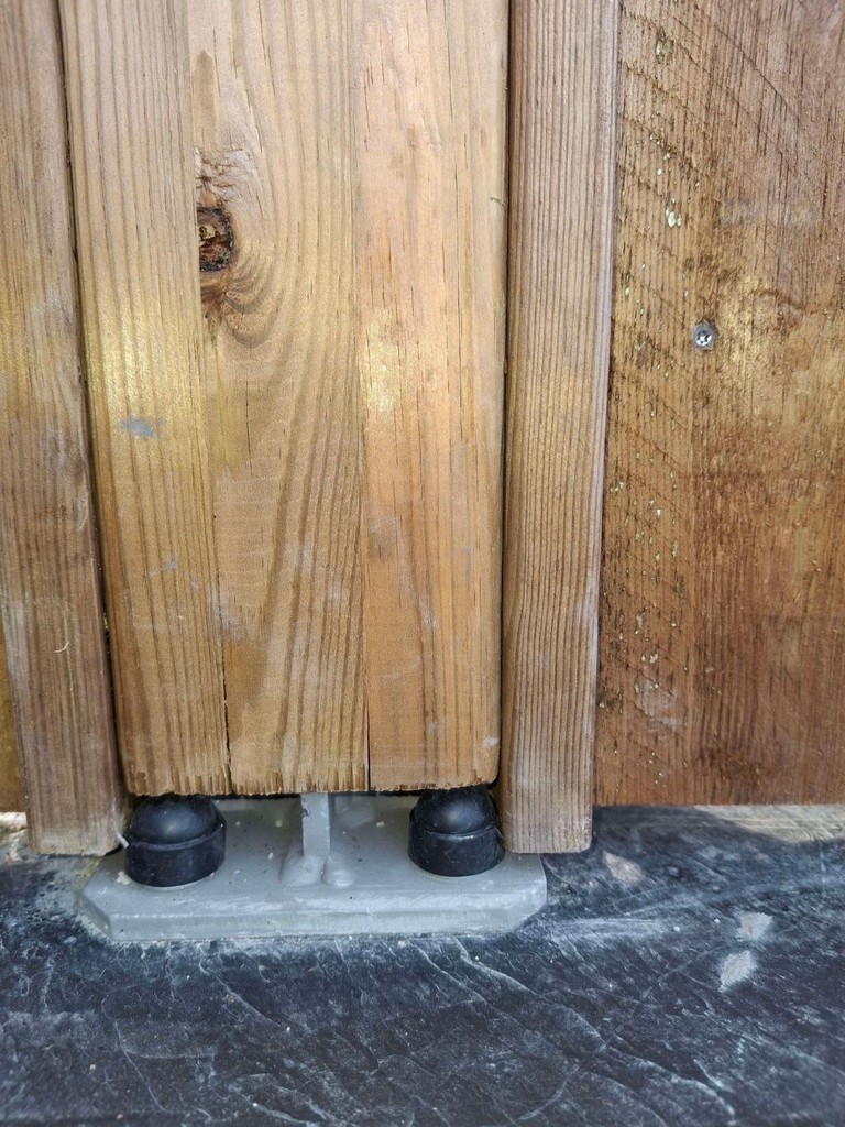 Clôture en pin résistant