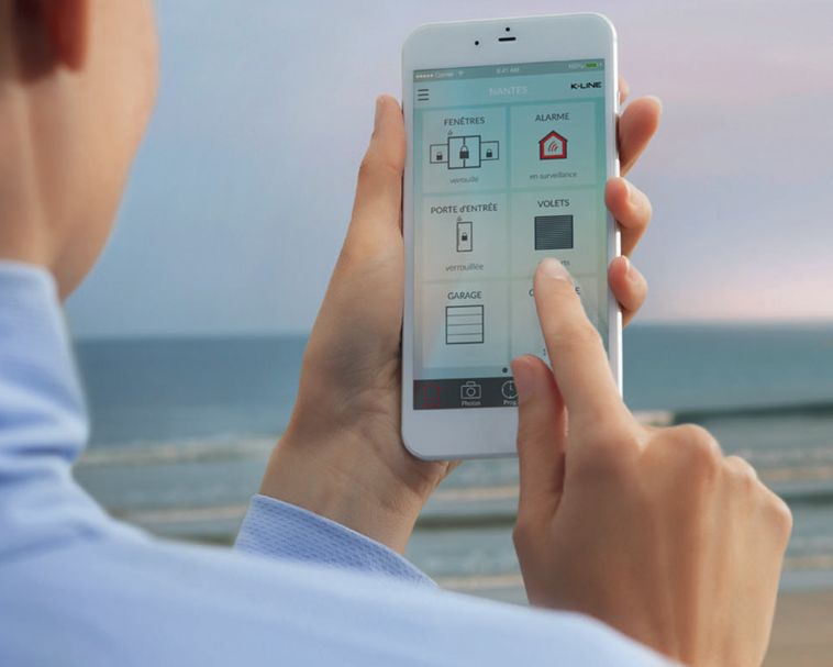 Application domotique smartphone