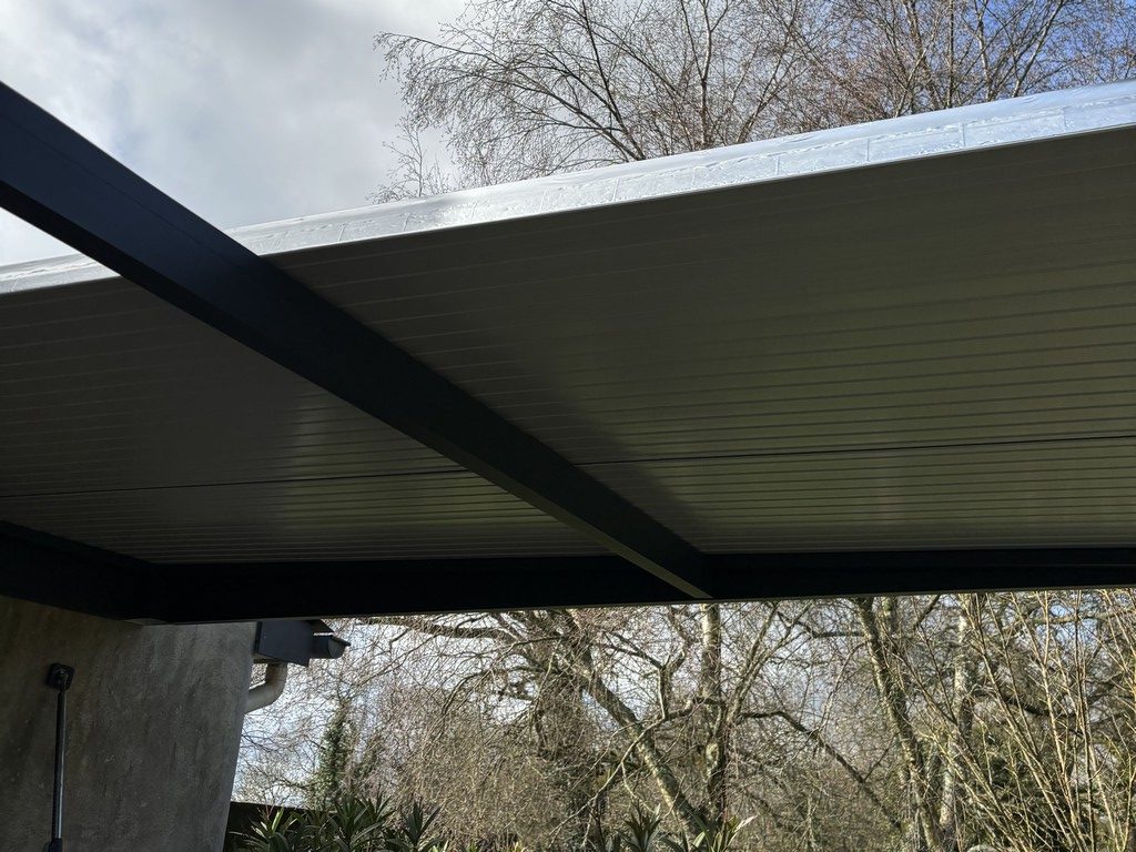 Toit carport en aluminium
