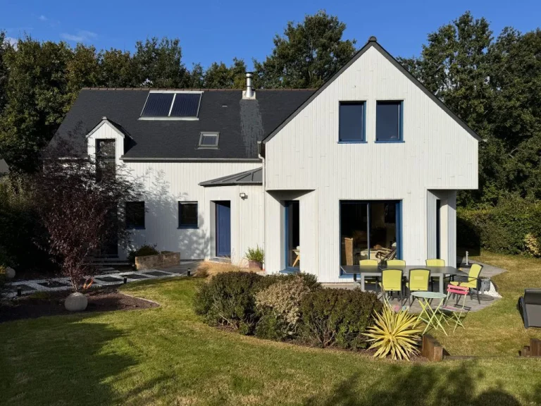 bardage bois composite maison bruz