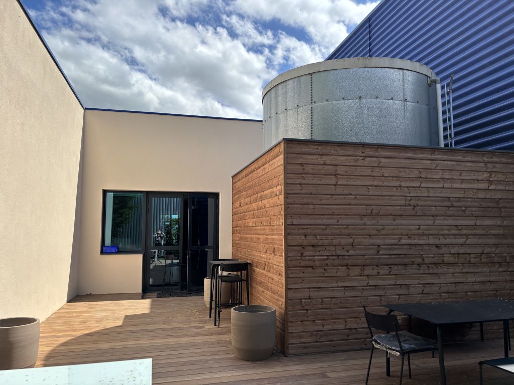 Terrasse en bois et bardage
