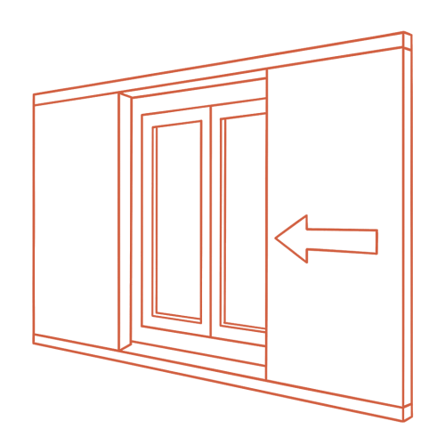 volet coulissant design moderne fenetre